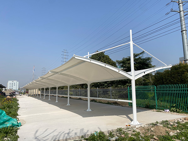 膜结构车棚的骨架如何加固？