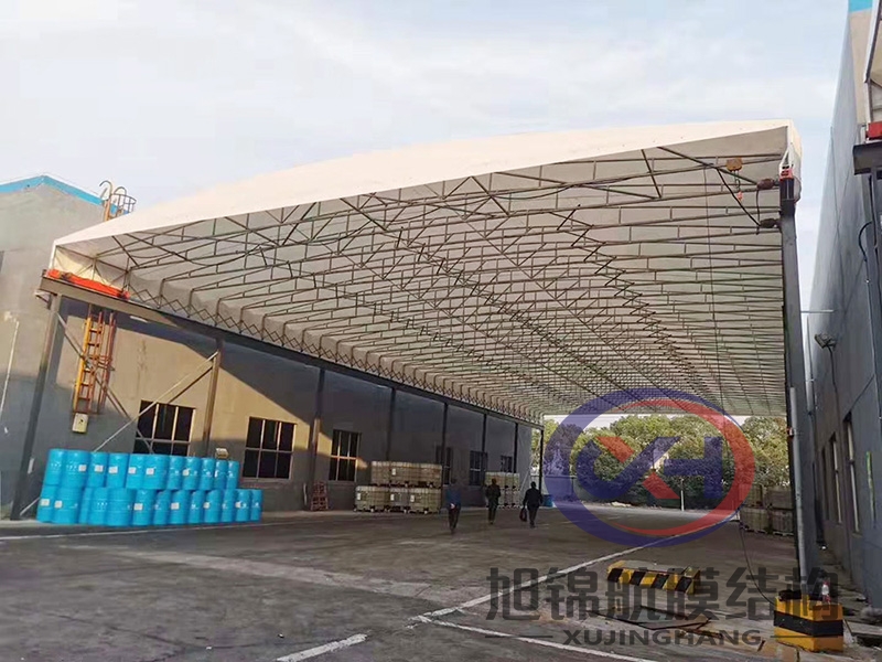 厂房电动遥控雨蓬