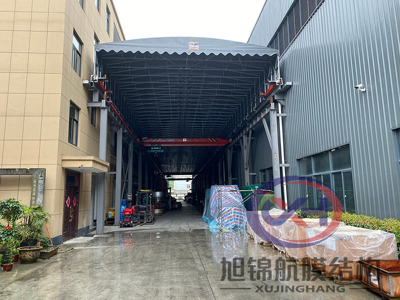 厂房电动遥控雨蓬