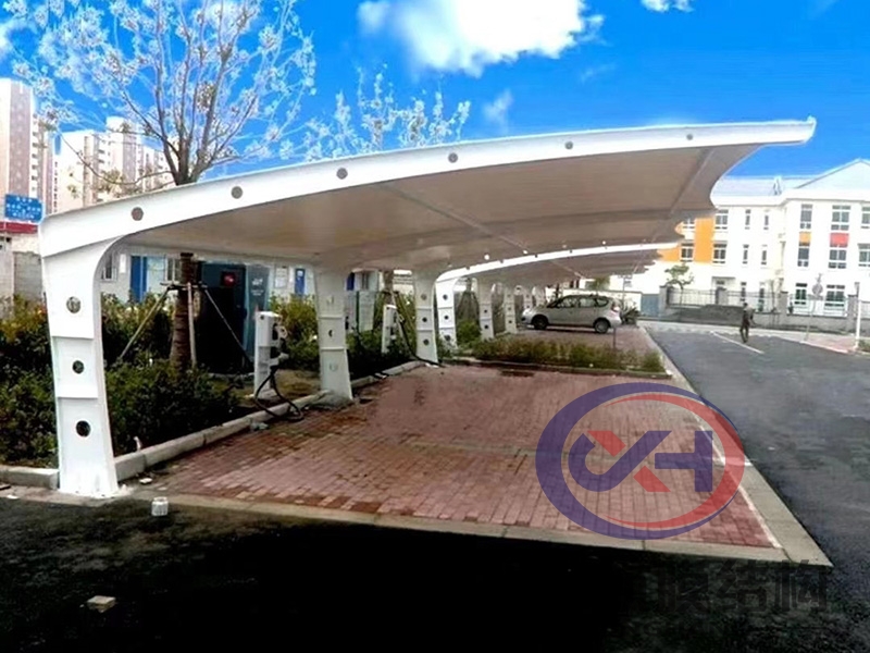 膜结构停车棚