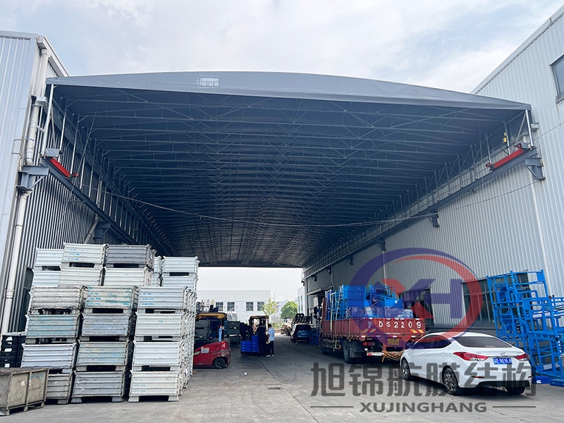 厂房电动遥控雨蓬