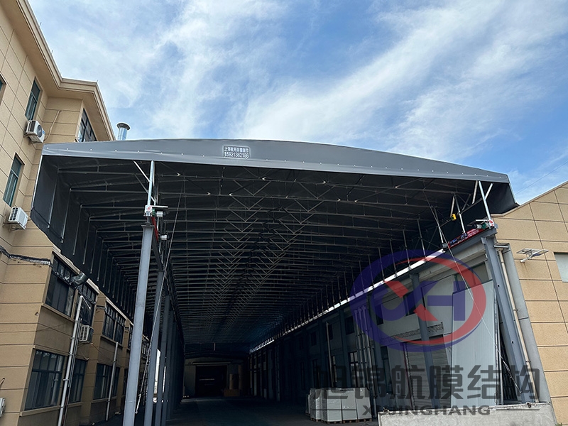 厂房电动遥控雨蓬