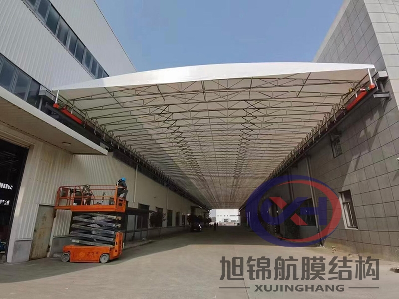 厂房电动遥控雨蓬