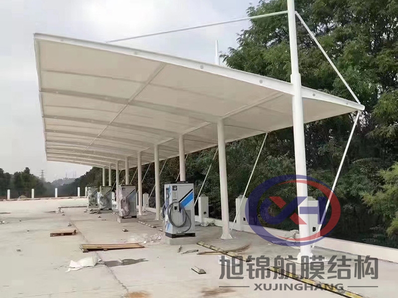 膜结构停车棚