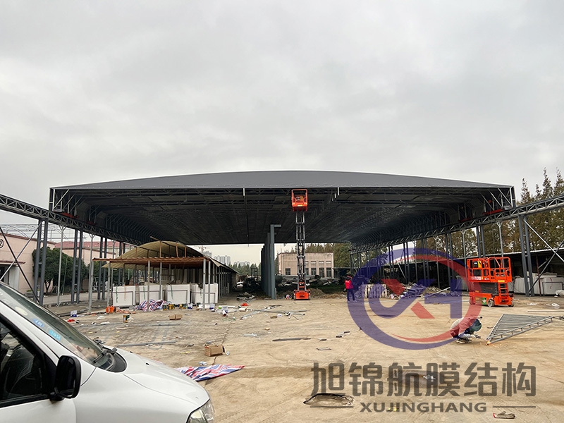 厂房电动遥控雨蓬