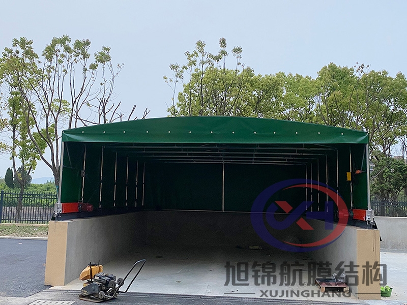 厂房电动遥控雨蓬