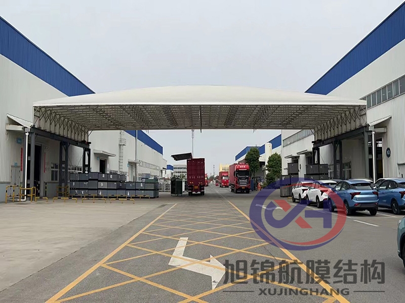 厂房电动遥控雨蓬