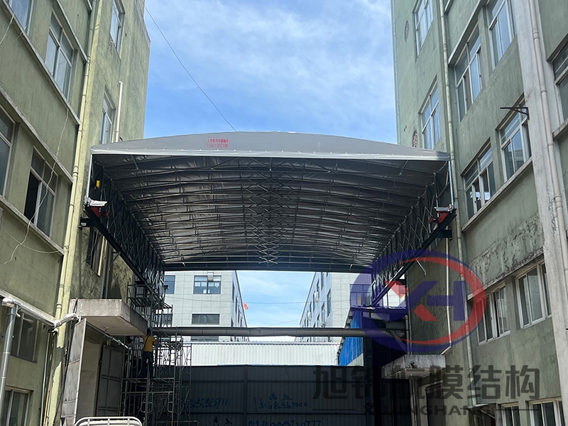 厂房电动遥控雨蓬