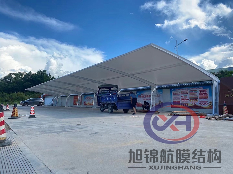 膜结构停车棚
