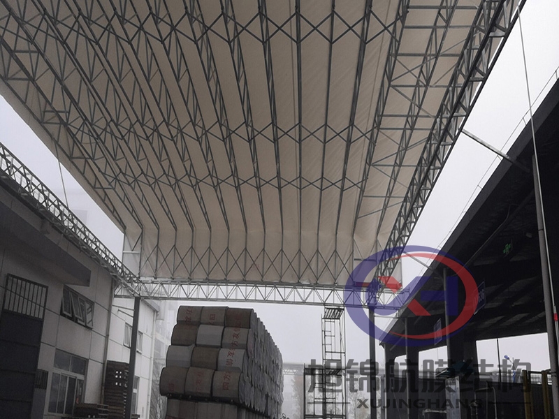 厂房电动遥控雨蓬