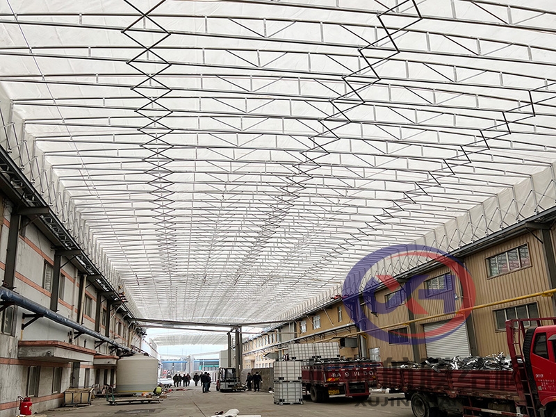 厂房电动遥控雨蓬