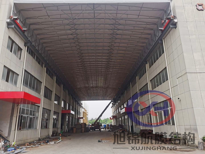 厂房电动遥控雨蓬