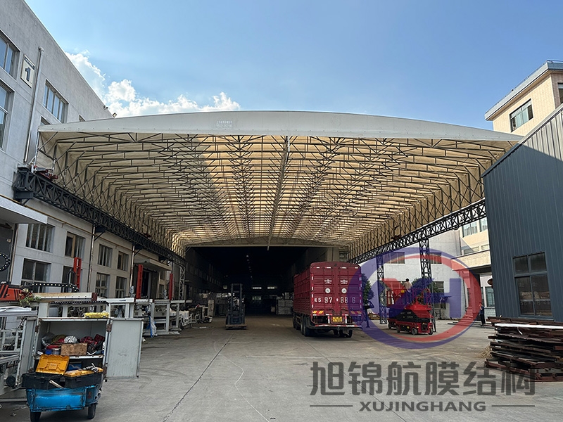 厂房电动遥控雨蓬