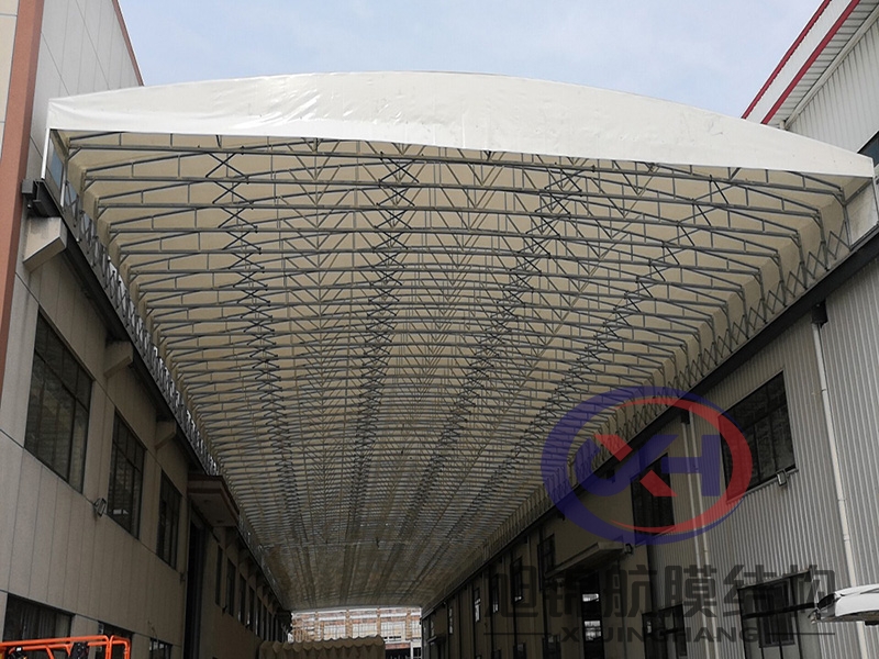 厂房电动遥控雨蓬