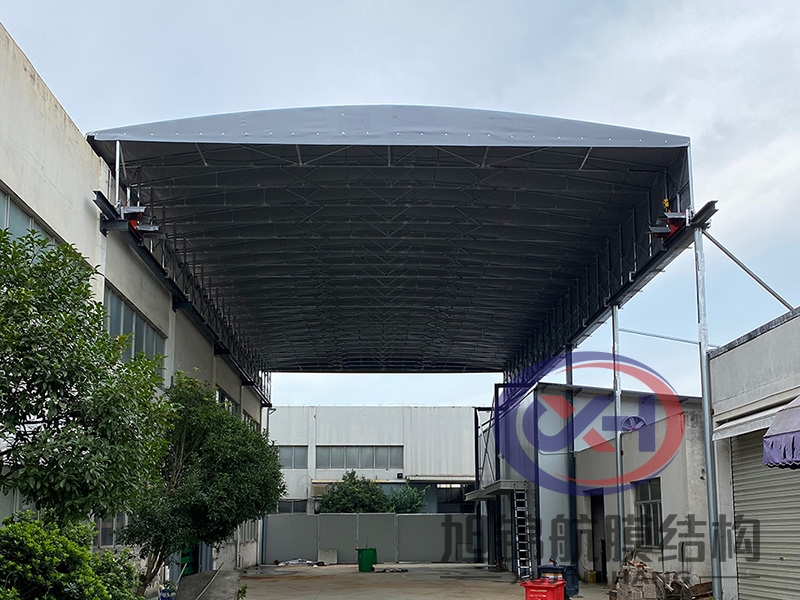 厂房电动遥控雨蓬