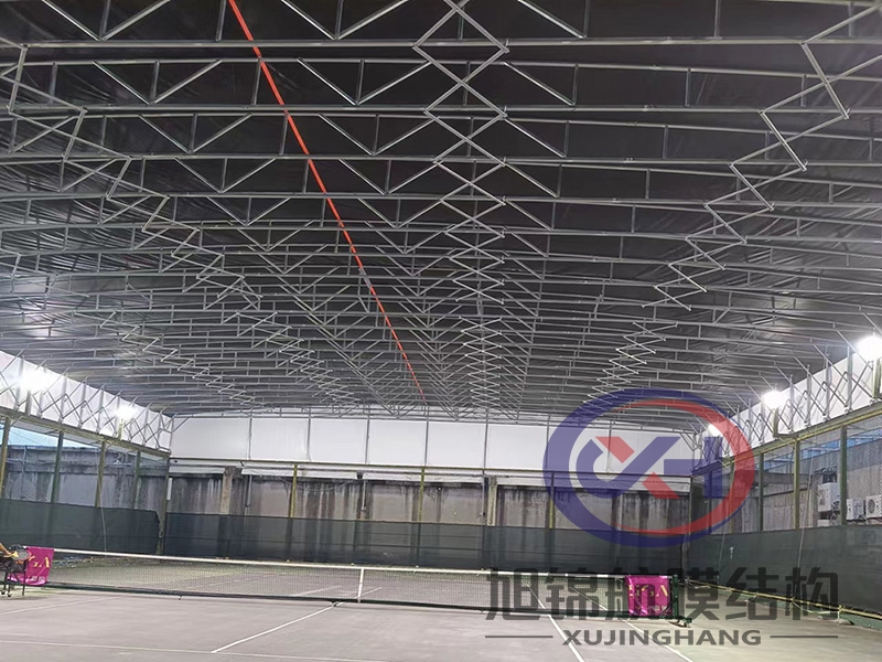 篮球场电动遮阳雨棚