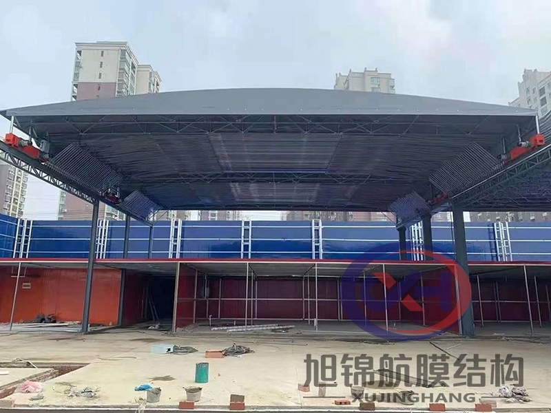 厂房电动遥控雨蓬