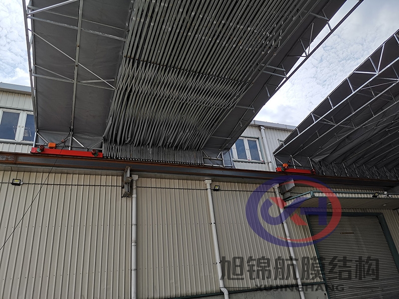 厂房电动遥控雨蓬